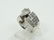 5.50ctw Diamond Solid 18K Ring W/2.00ct Solitaire