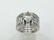 5.50ctw Diamond Solid 18K Ring W/2.00ct Solitaire - 2