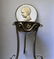 19th C .925 Silver Guilloche Enamel Footed Box - 6