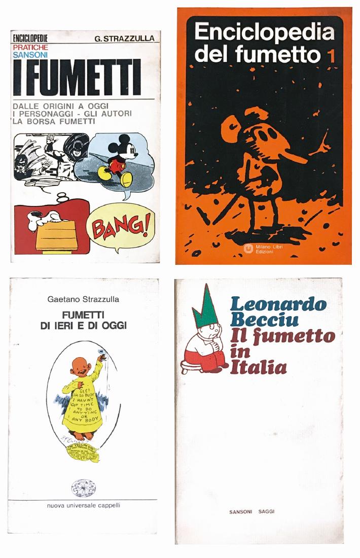 Lotto di 4 saggi sul fumetto (1 of 1)