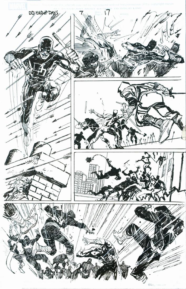 Bill Sienkiewicz Dare Devil: End of Days (1 of 1)