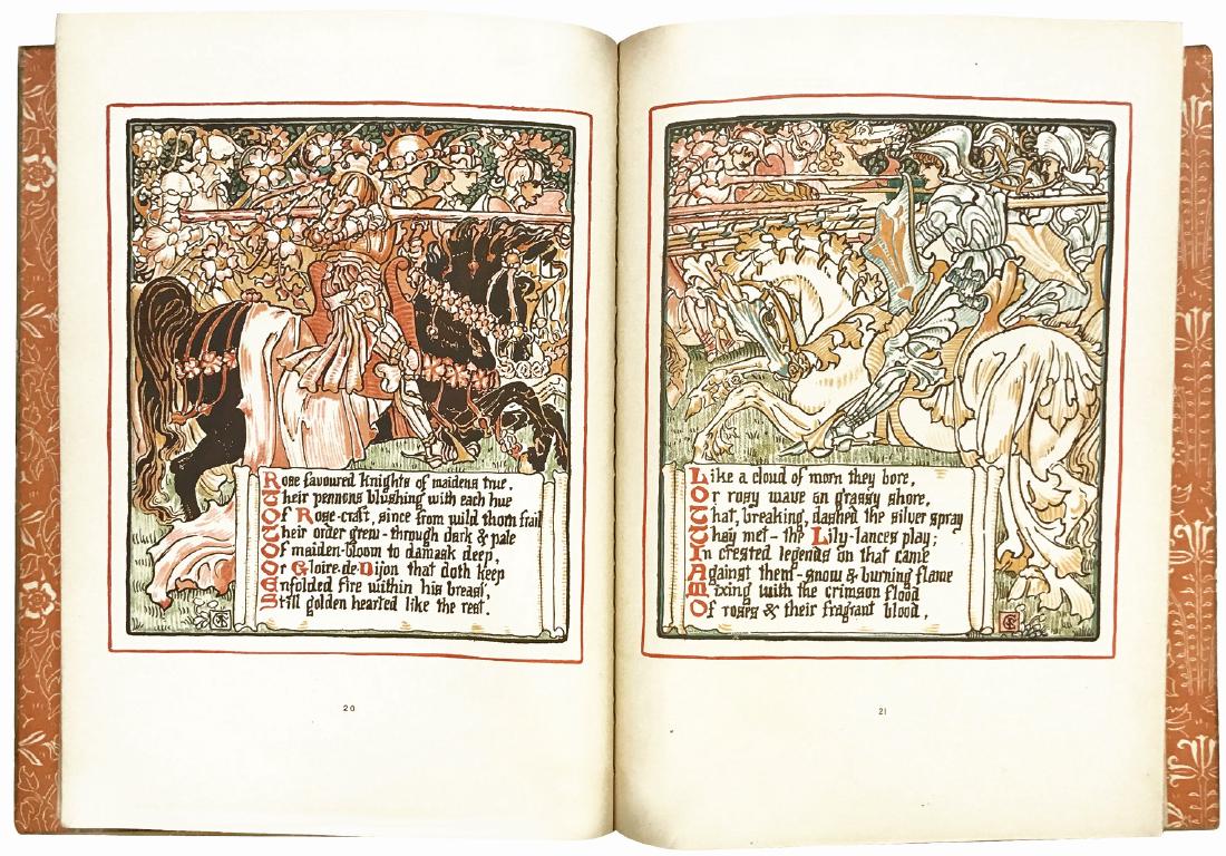 WALTER CRANE  Queen Summer: or The Journey of the Lily (1 of 1)