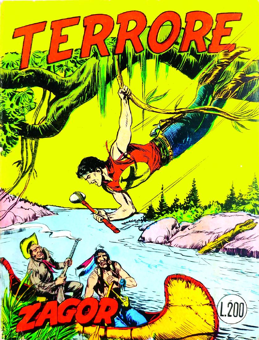 Zagor Zenith n. 53: Terrore. Ottimo nuovo, esente da restauri. ENG