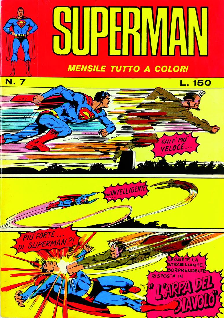 Superman: Edizioni Williams 1971-72, serie completa da 1 a 11. Edicola, n. 1 buono stato. ENG