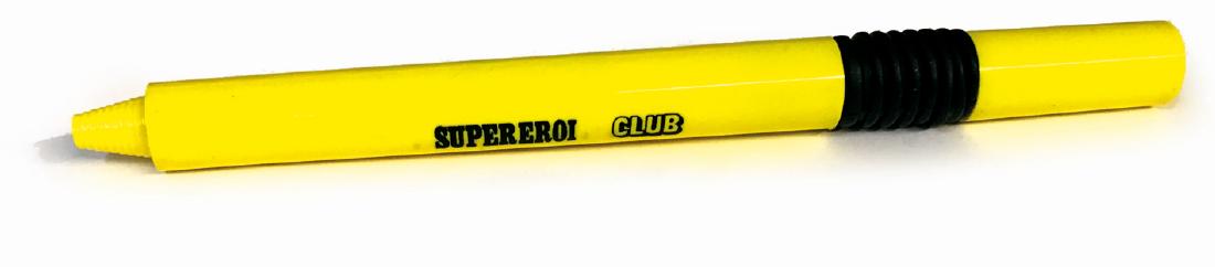 Penna Supereroi Club: con marchio editoriale Corno Srl, cm 15. Eccellente stato.