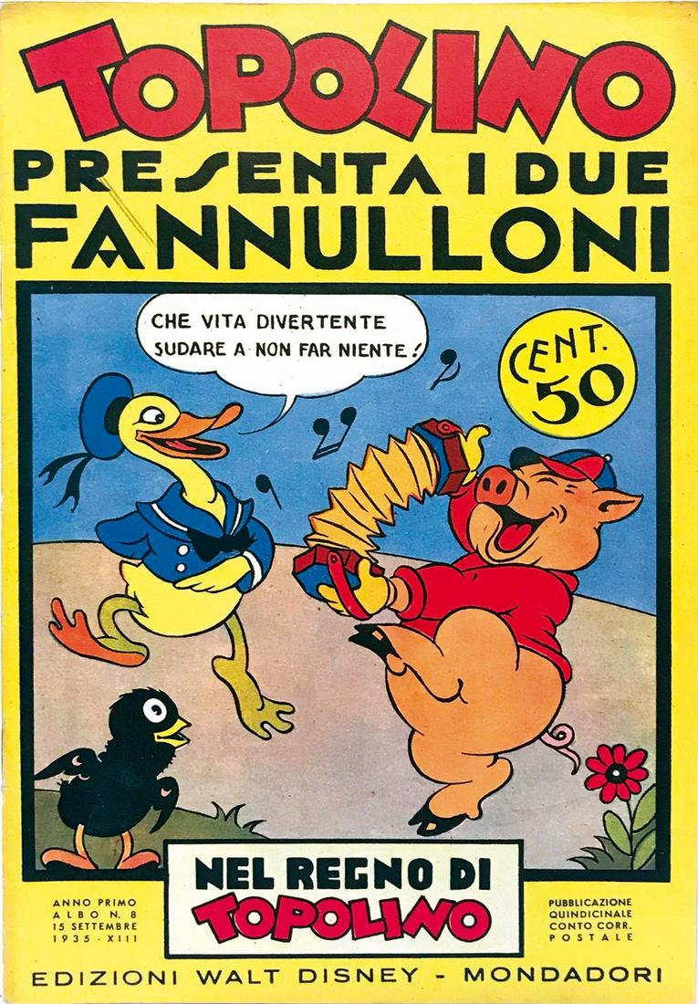 Topolino Presenta i due fannulloni (1 of 1)