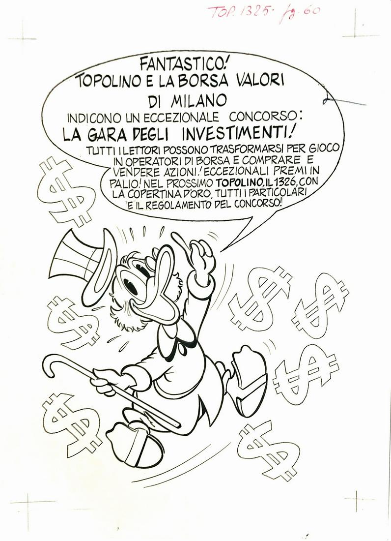 G. GATTI  -  Topolino e la Borsa Valori (1 of 1)