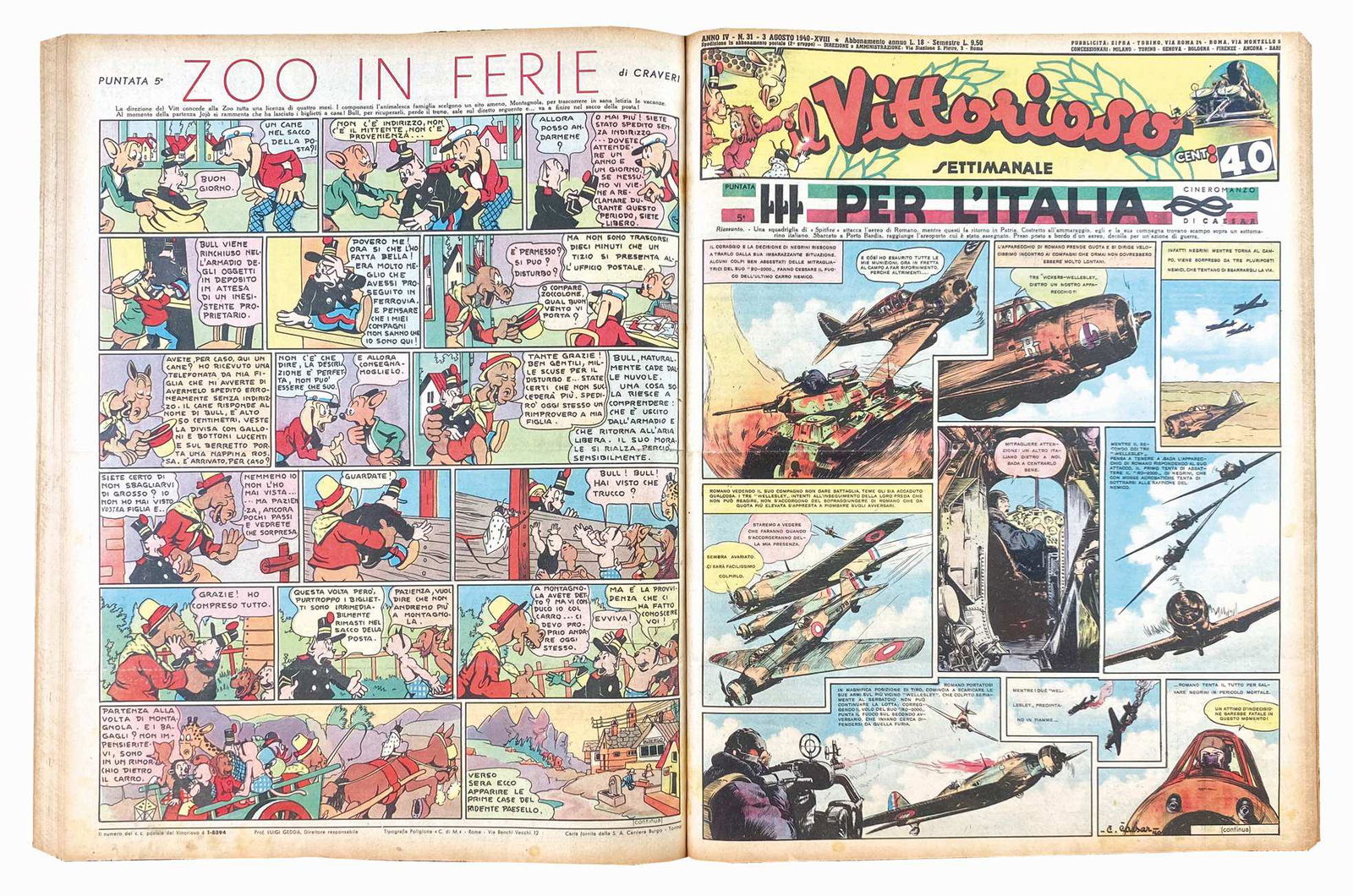 JACOVITTI E ALTRI  -  Il Vittorioso 1940 (1 of 1)