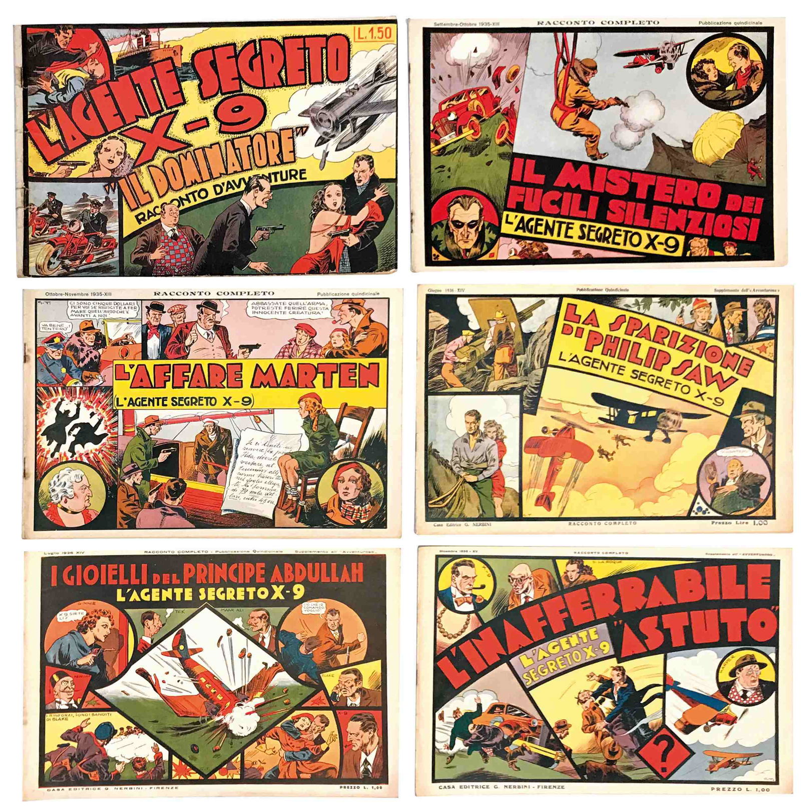 RAYMOND; TOPPI  -  Agente Segreto X-9 (1 of 2)