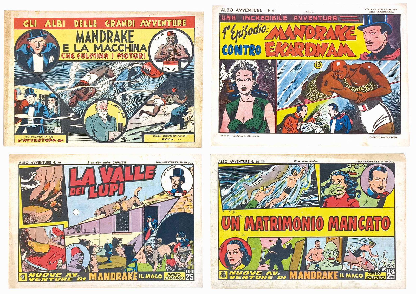 FALK, DAVIS  -  Mandrake Albo Avventure (1 of 1)