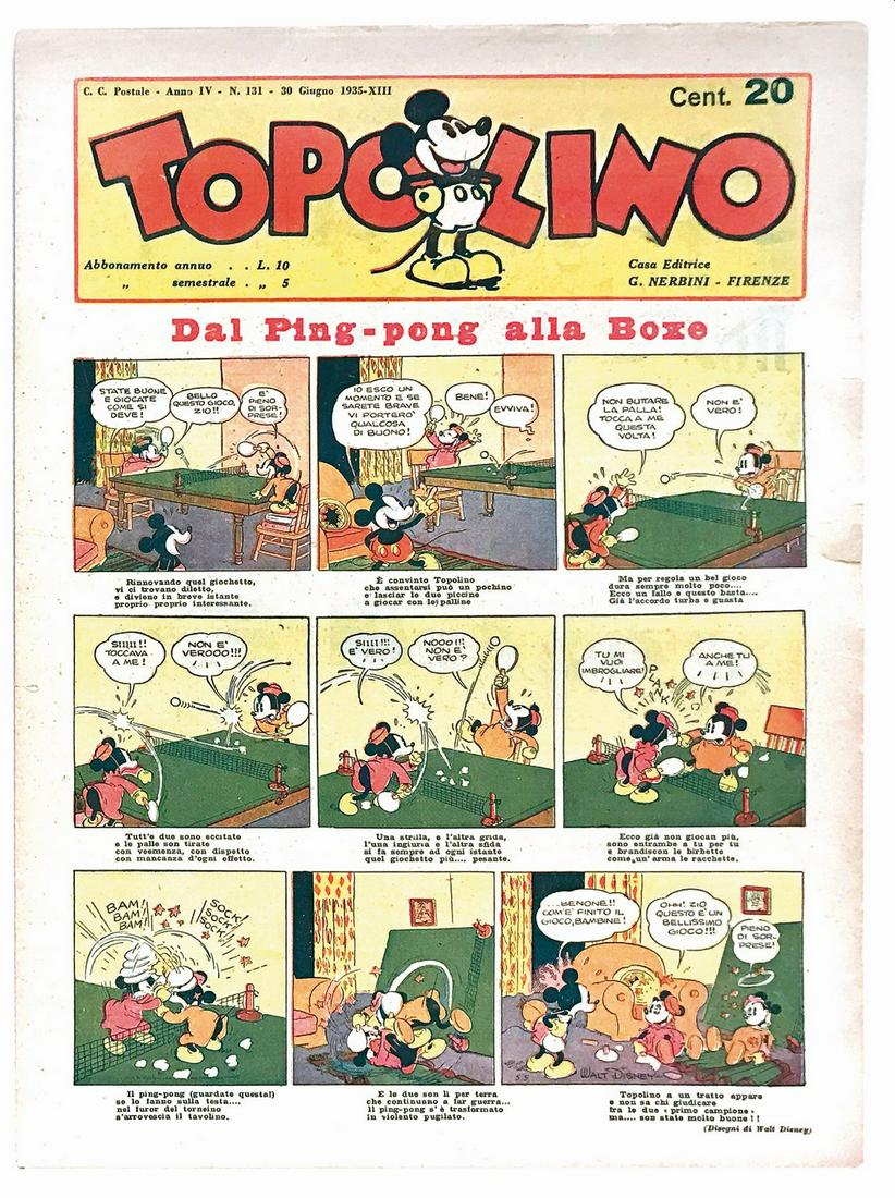 Topolino Giornale n. 131 (1 of 1)
