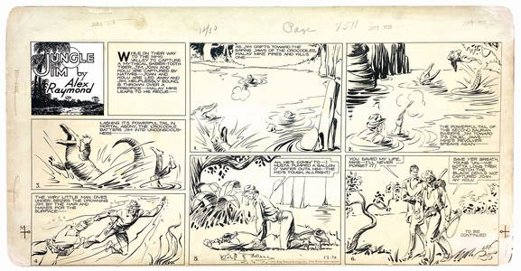 ALEX RAYMOND  -  Jungle Jim