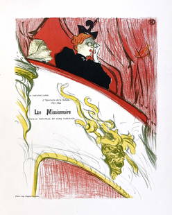 Les Programmes Illustres: CHERET, LAUTREC, ROUBILLE E ALTRI - Les Programmes Illustres. Di Ernest Maindron; edizioni LibreÂ­rie Nillson, Paris, non datato ma 1897. Legatura moderna piena pelle con fregi a secco, dorso 5