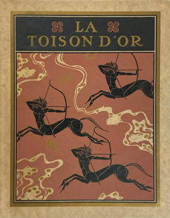 DULAC - La Toison d'Or: EDMUND DULAC - La Toison d'Or et quelques autres contes de la GrÃ¨ce ancienne illustrÃ©s par Edmond Dulac. Par Charles Guyot. H. Piazza, Paris, 1921. Esemplare facente parte della tiratura di