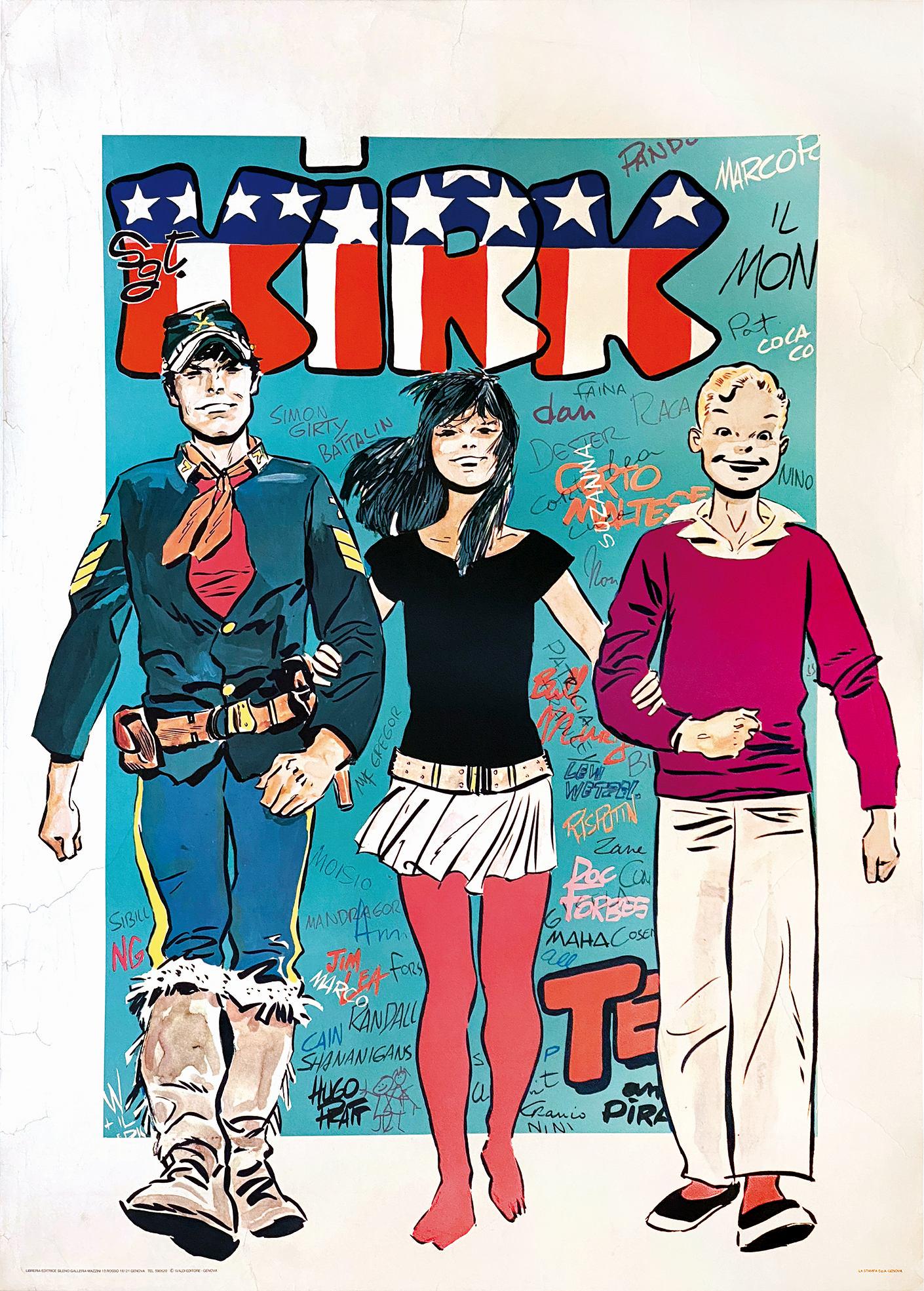 HUGO PRATT  -  Sgt. Kirk (1 of 1)