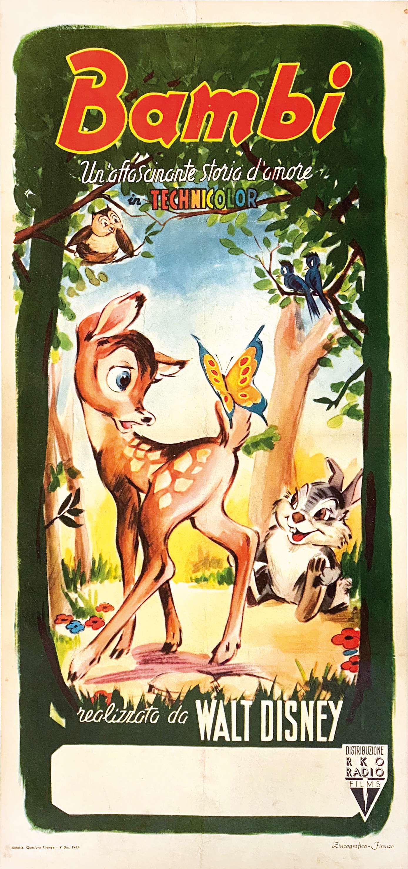 NANO (SILVANO CAMPEGGI)  -  Bambi Locandina (1 of 1)