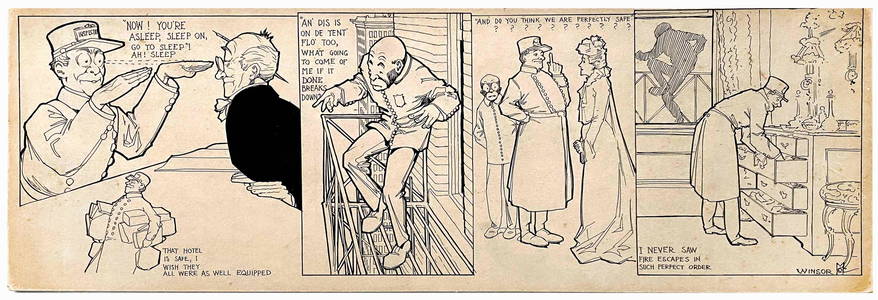 WINSOR McCAY  -  That Hotel is Safe