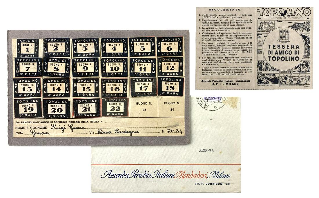 Tessera di Amico di Topolino (1 of 1)