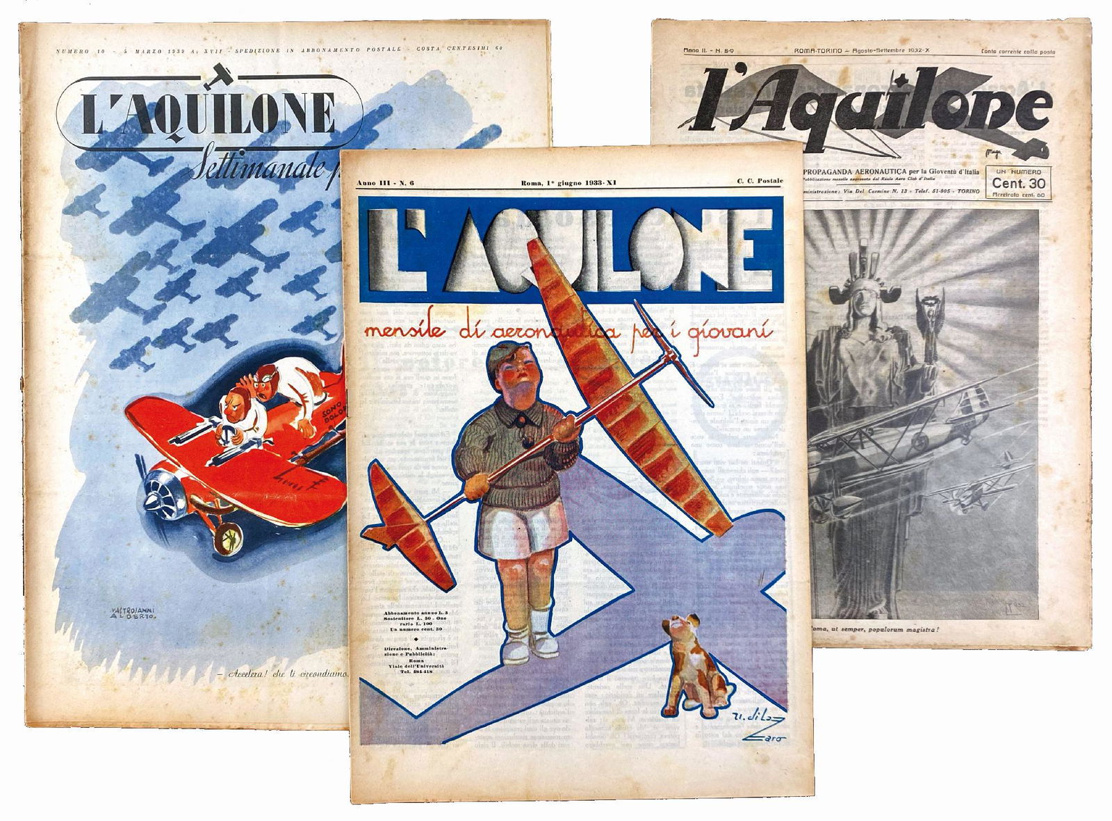 L'Aquilone, giornale propaganda aeronautica (1 of 1)