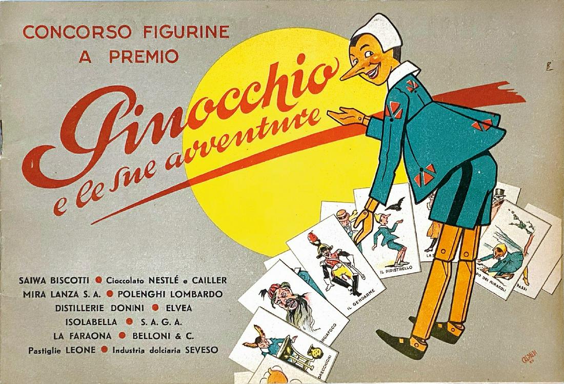 Pinocchio Concorso Figurine a Premi (1 of 1)