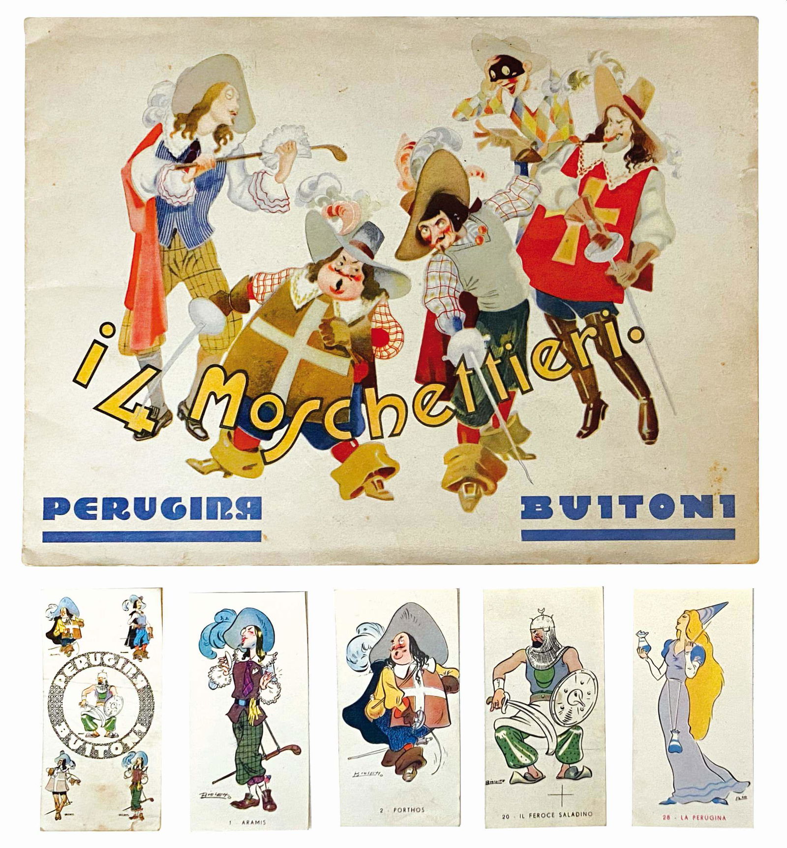 BIOLETTO  -  I 4 Moschettieri (1 of 1)