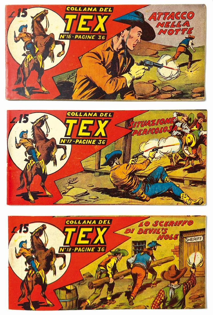 Tex Seconda Serie nn. 16-17-18 (1 of 1)