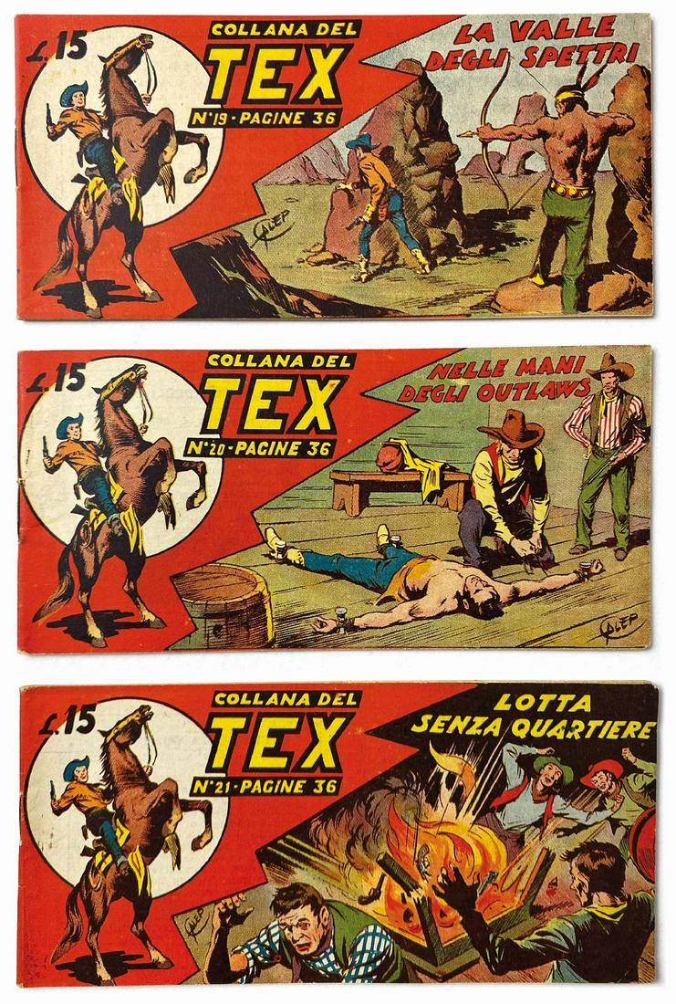 Tex Seconda Serie nn. 19-20-21 (1 of 1)