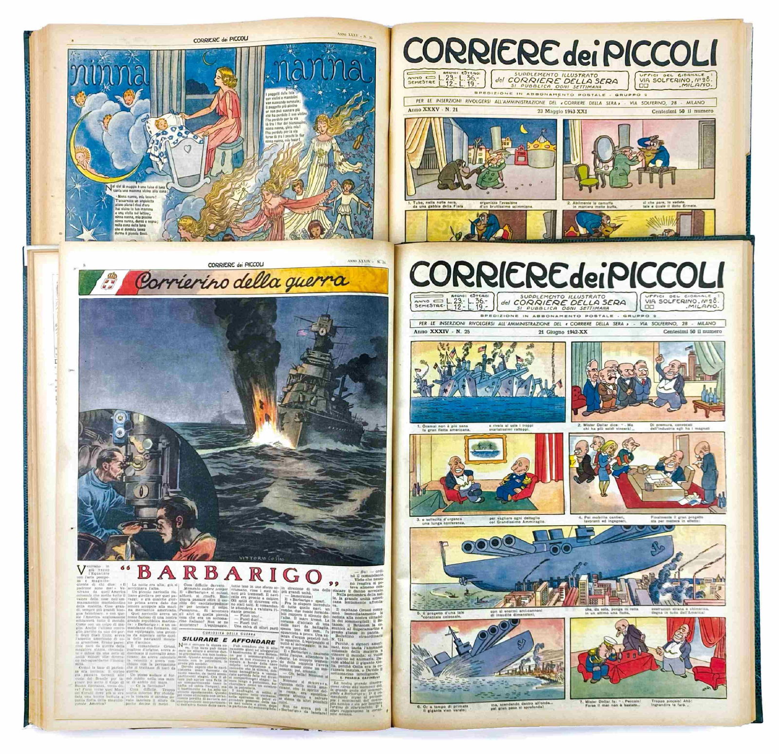 Corriere dei Piccoli 1942/1943 (1 of 1)