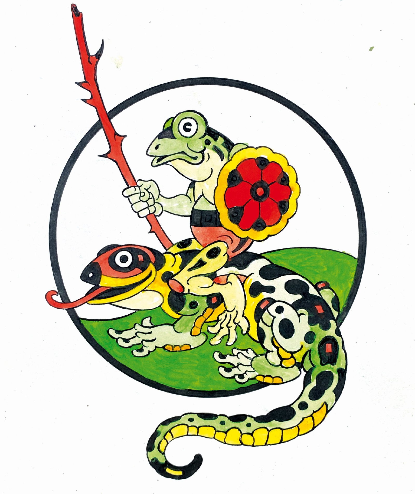 A. RUBINO  -  Il Ranocchio Guerriero (1 of 1)