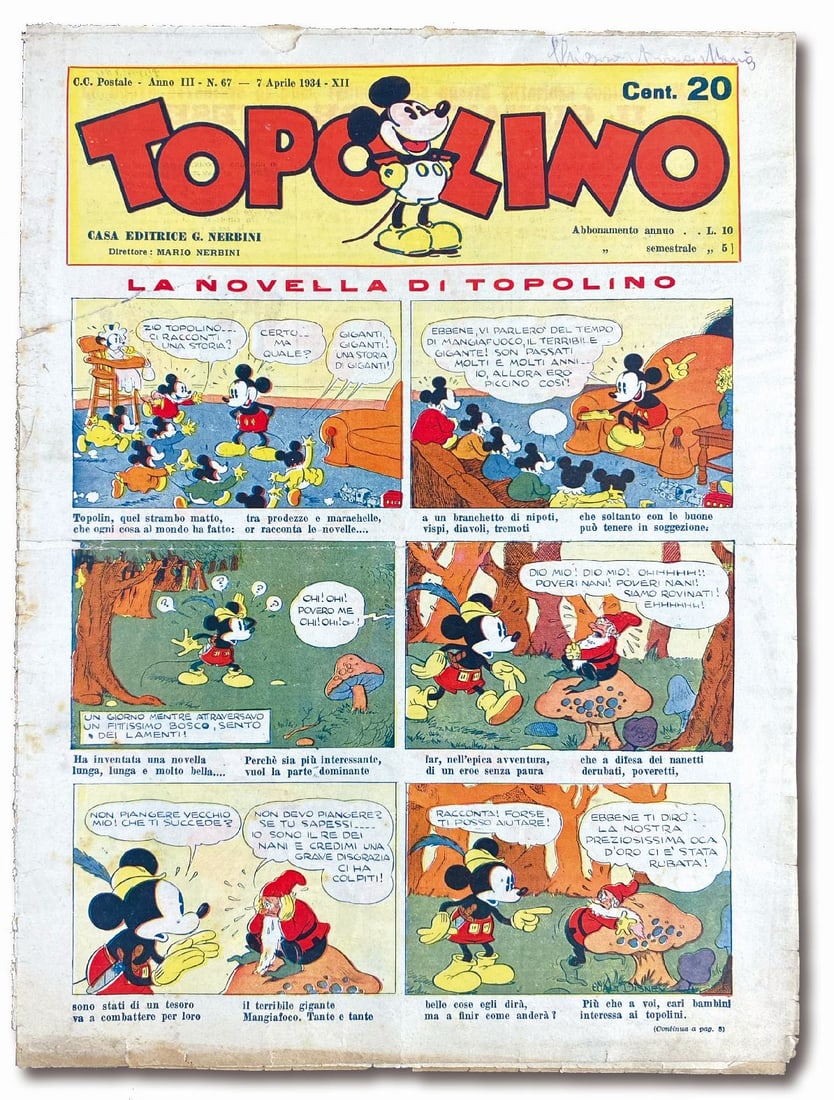 Topolino Giornale n. 67 (1 of 1)