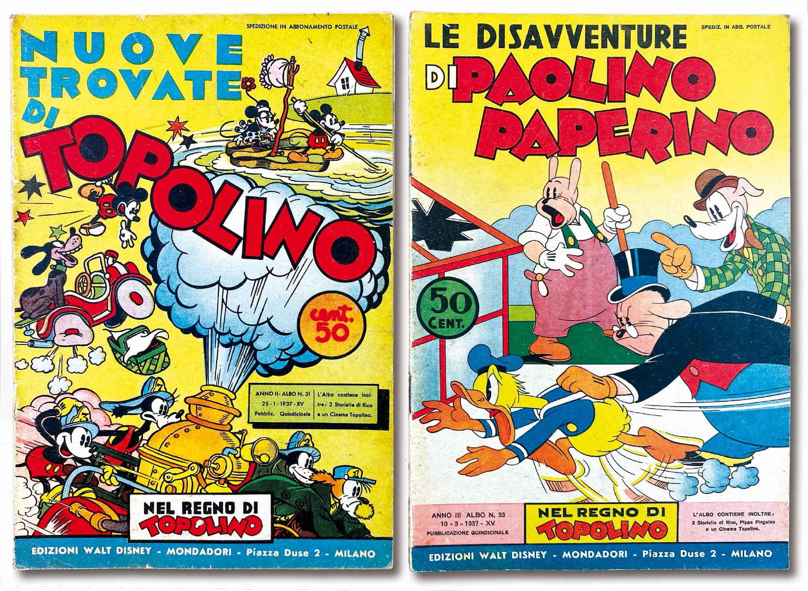Nuove Trovate di Topolino; Disavventure (1 of 1)