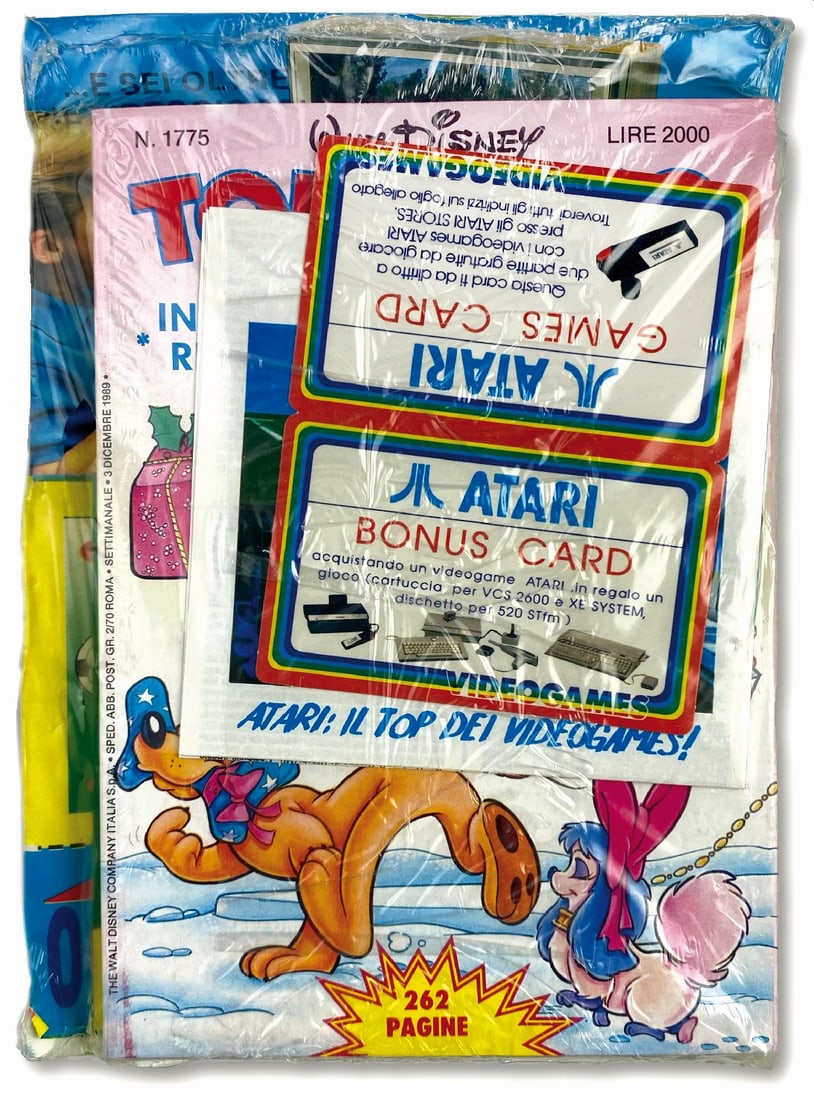Topolino n. 1775 con Atari Videogames e GIG (1 of 1)