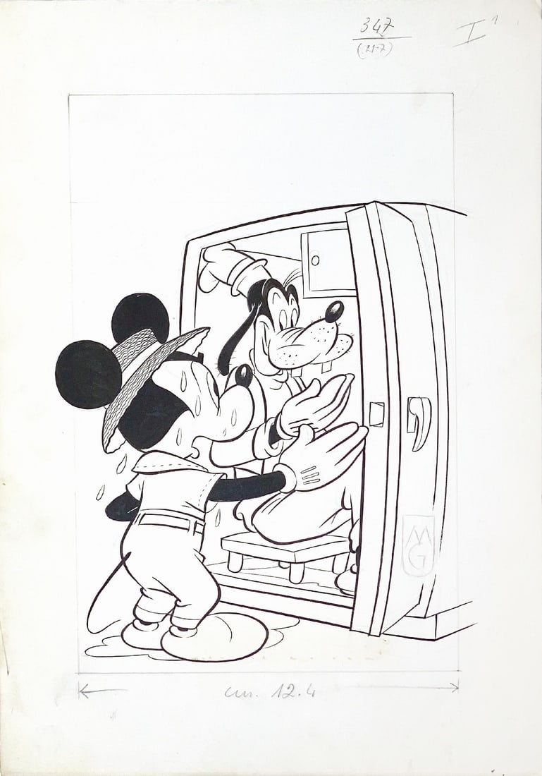 PEREGO  -  Cover Topolino Lib. #347 (1 of 1)