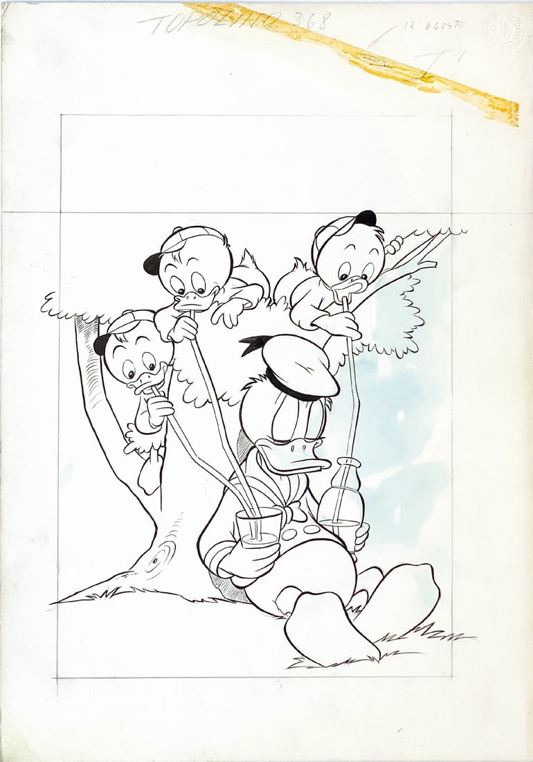 PEREGO  -  Cover Topolino Lib. #872 (1 of 1)