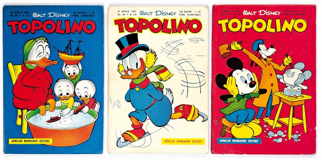 Topolino Libretto n. 112, 113, 114 (1 of 1)