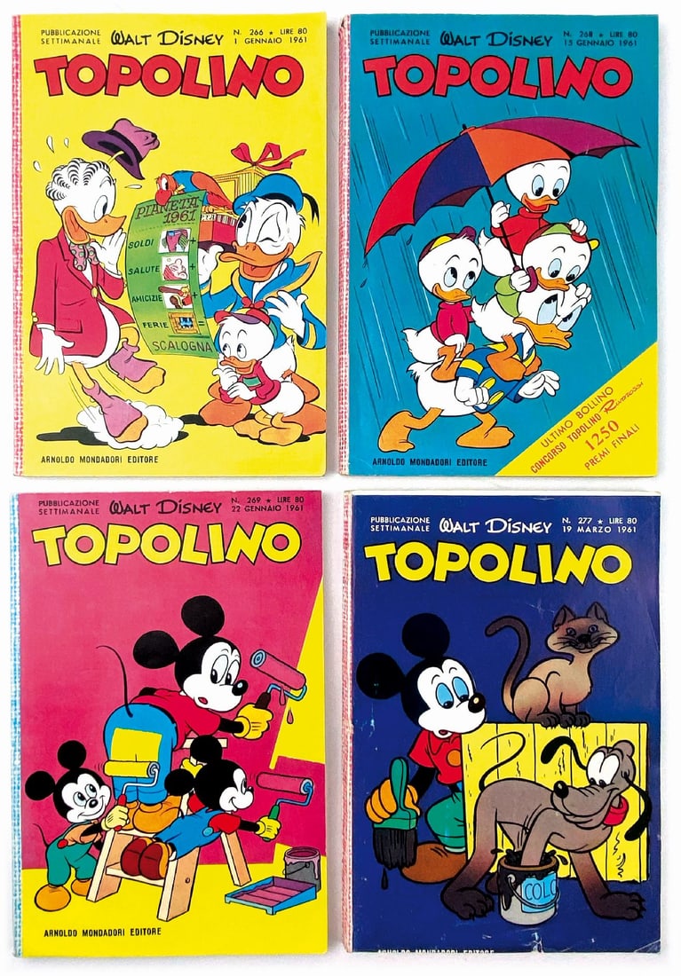 Topolino Libretto n. 265 a 279 (1 of 1)