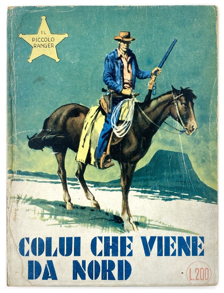 Albi del Cow-Boy: Colui che Viene da Nord: N. 32, edizioni Araldo, luglio 1966. Prima ed unica edizione. Brossura, cm 21x16. Esemplare in discreto stato di conservazione.