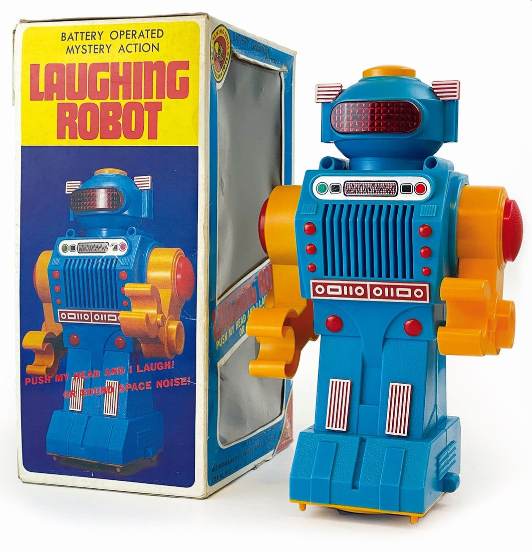 LAUGHING ROBOT ORIGINAL BOX (1 of 1)