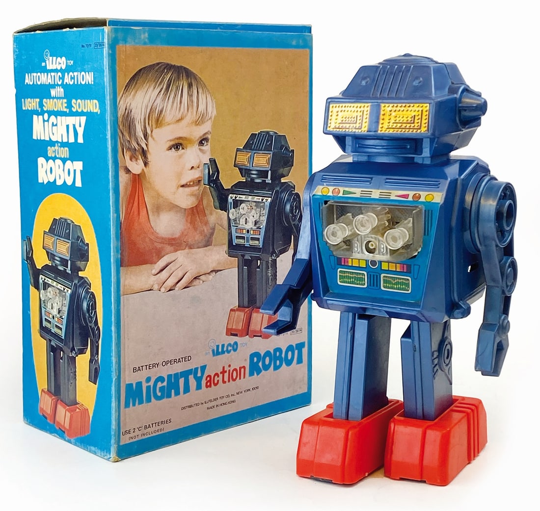 MIGHTY ACTION ROBOT ORIGINAL BOX (1 of 1)