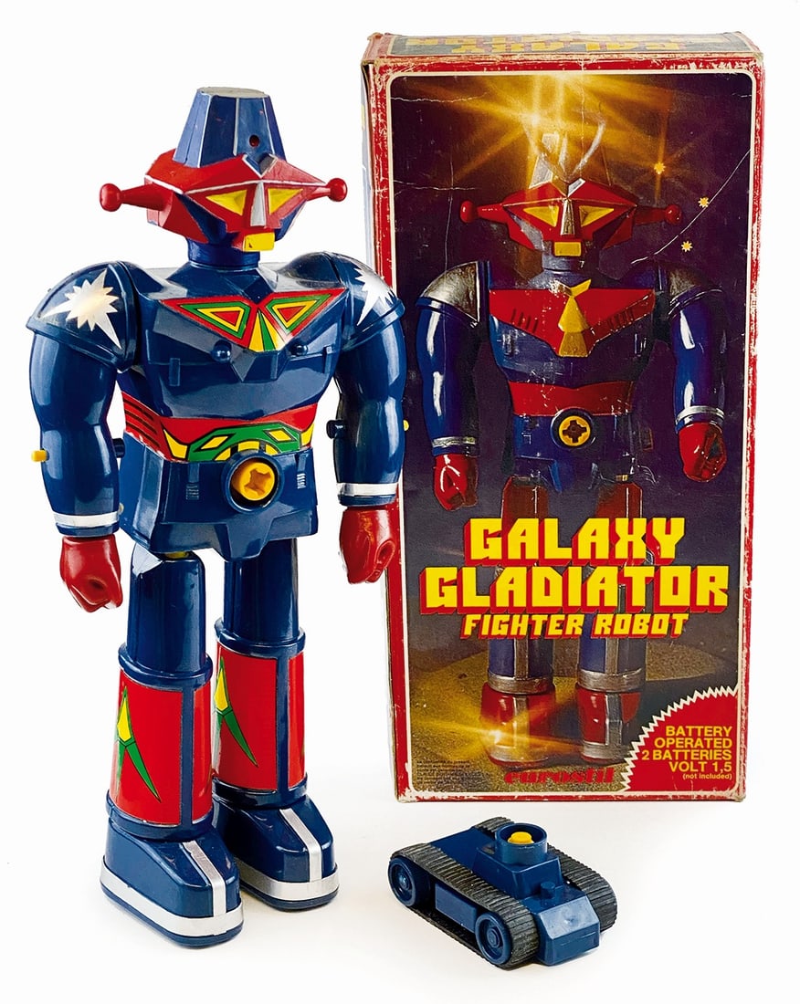 GALAXY GLADIATOR FIGHTER ROBOT ORIGINAL BOX (1 of 1)