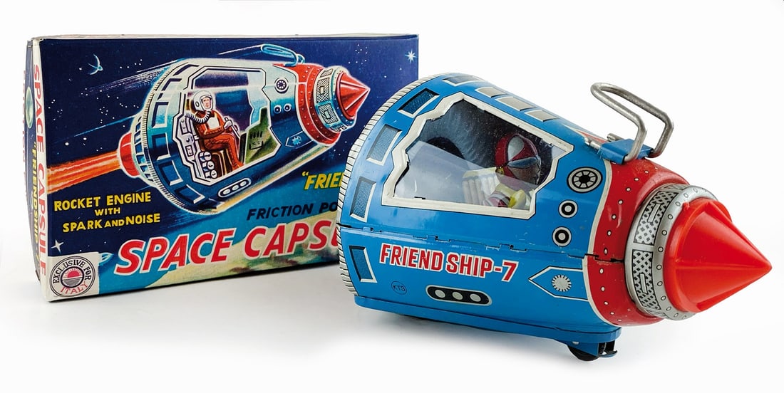 SPACE CAPSULE FRIENDSHIP 7 ORIGINAL BOX (1 of 1)