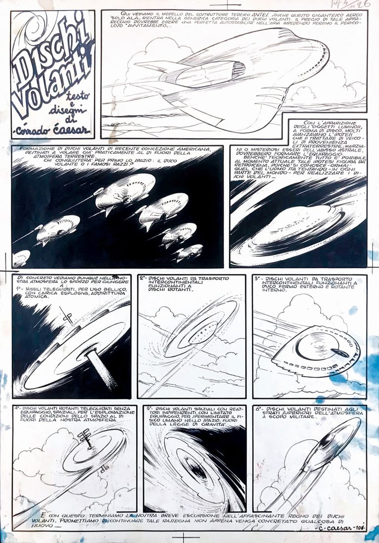 CORRADO CAESAR  -  Dischi Volanti 3 (1 of 1)