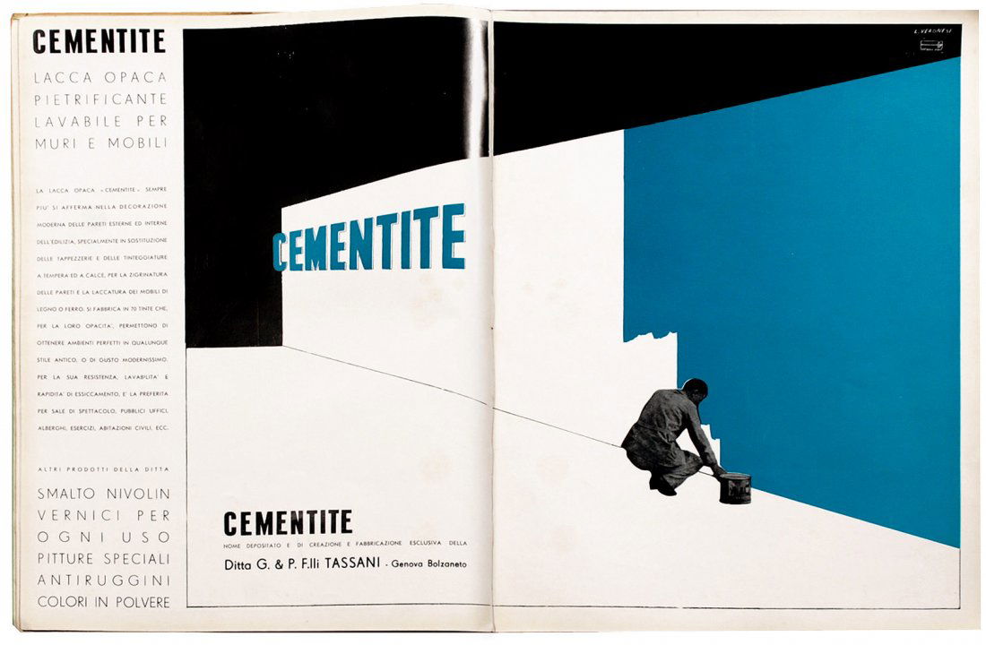 Le Arti in Italia: ENG Special issue devoted to Italian arts written by Giò Ponti. Enriched by 28 advertising plates. Very good condition. IT Le Arti in Italia su testi di G. Ponti e A. Pavolini. Domus, 1938. Cm 29,5x