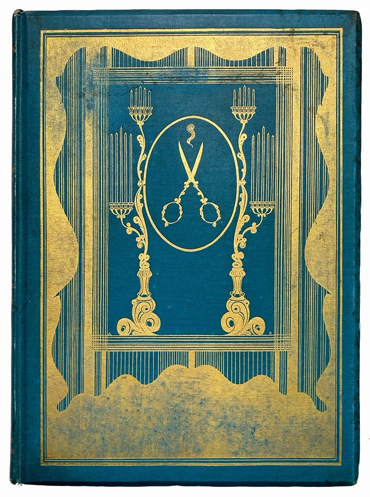 AUBREY BEARDSLEY - The Rape of the Lock: Di A. Pope. London, L. Smithers, 1896, prima edizione. Tutta tela editoriale con ori. Cm 26x20. Pp. 48 su carta con barbe. Con 9 illu­strazioni n.t. e f.t. Buon esemplare, ori sbiaditi. Qualche rada