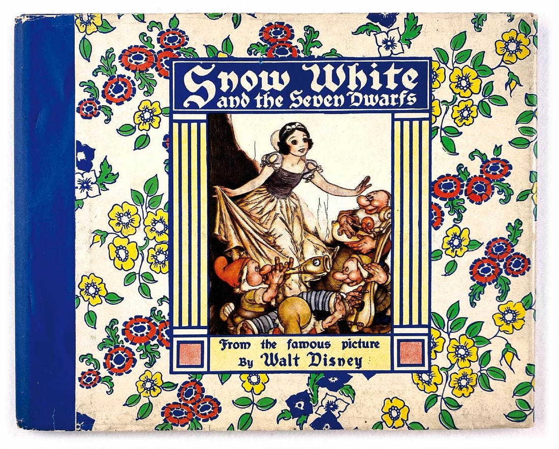 Snow White and the Seven Dwarfs: DISNEY; TENGGREN - Snow White and the Seven Dwarfs. Grosset & Dunlap, N.Y., 1938. Car­tonato con sovraccoperta, cm 18,5x24. La prima versione con al­cune illustrazioni dell'illustratore sve­dese ch