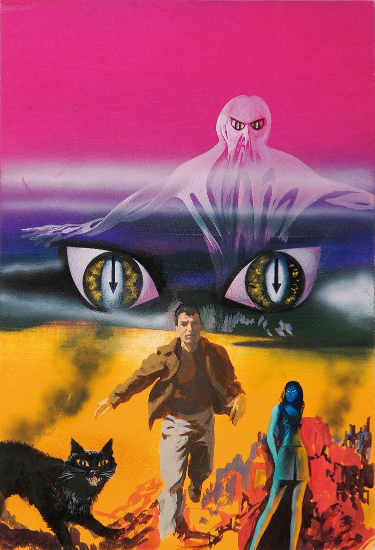 Karel Thole Eternauta: ENG Original cover art. Tempera on thin cardboard, signed. Not dated but from the 80s. IT Karel Thole Eternauta Originale di copertina tempera su cartoncino cm 20x32, firmata. Non datata ma anni ’
