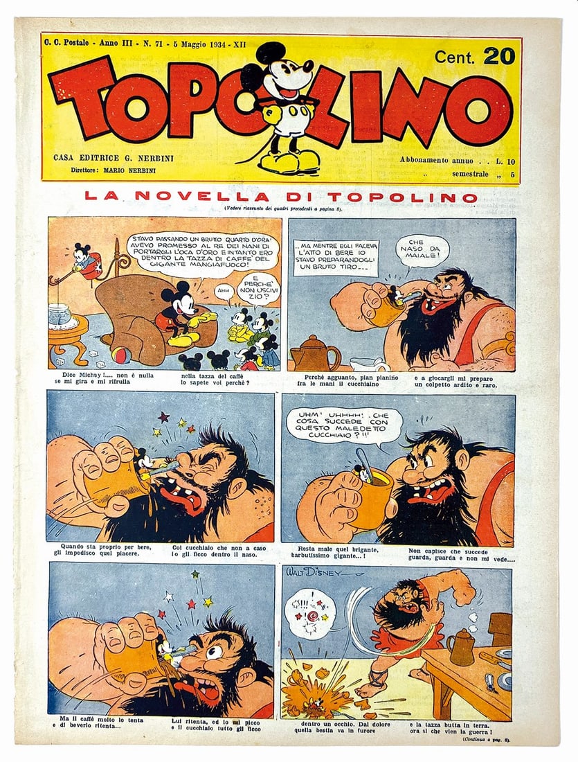 Topolino Giornale n. 71 (1 of 1)