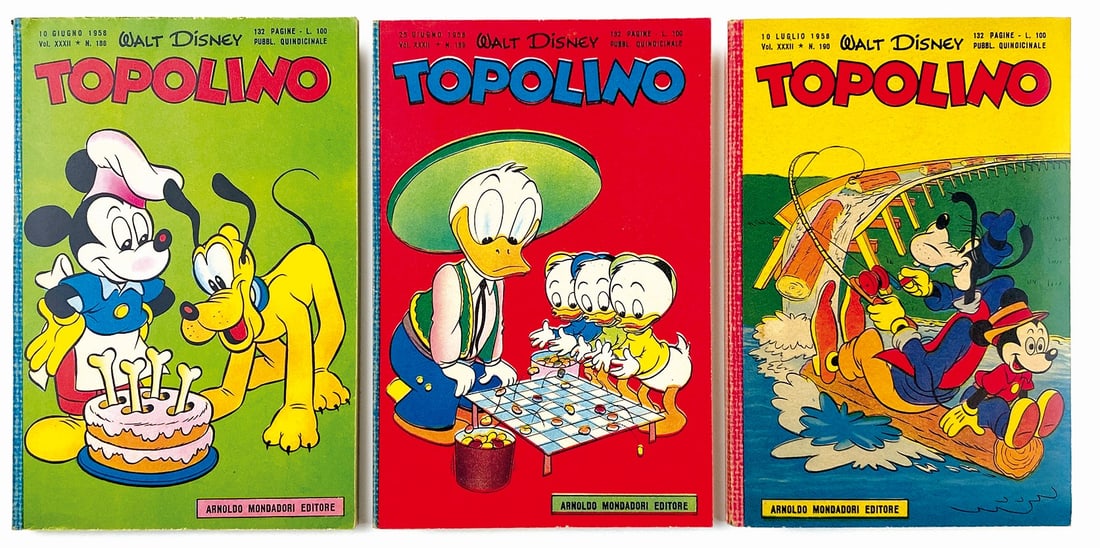 Topolino Libretto n. 188 a 190 (1 of 1)