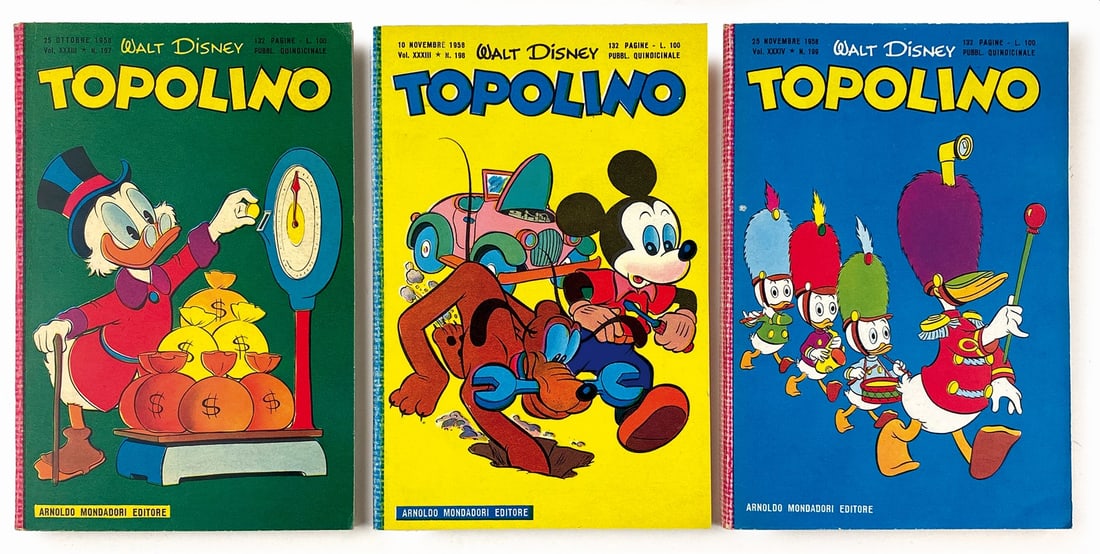 Topolino Libretto n. 197 a 199 (1 of 1)