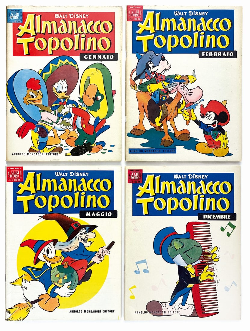 Almanacco Topolino 1957 Completa (1 of 1)